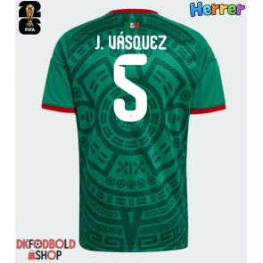 Mexico Johan Vasquez #5 Hjemmebanetrøje VM 2026 Kort ærmer Mexico Johan Vasquez #5 Hjemmebanetrøje VM 2026 Kort ærmer